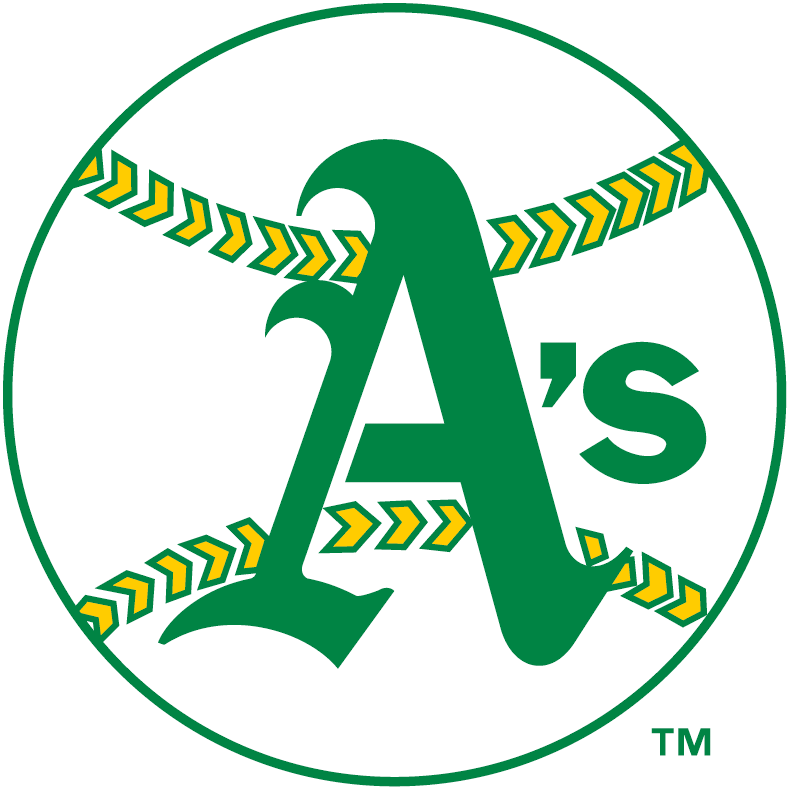 Oakland Athletics 1968-1970 Primary Logo vinyl decal